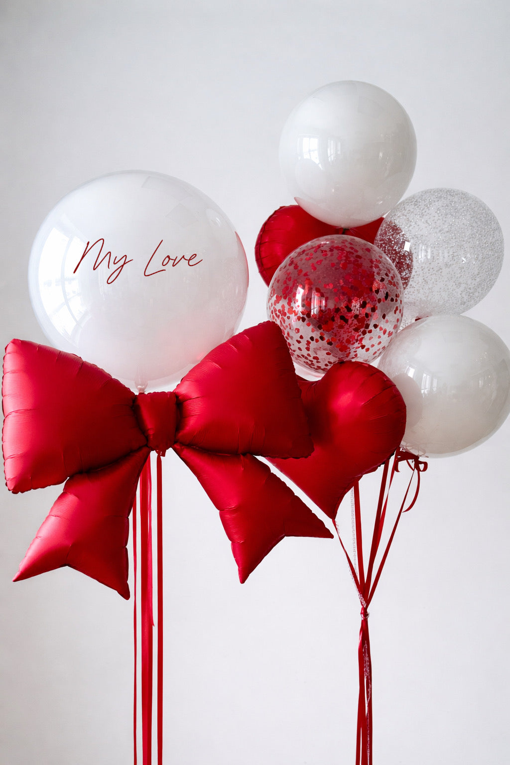 My Love Bow Balloon Set