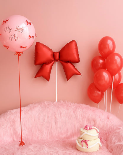 Sweet Bow Balloon Set