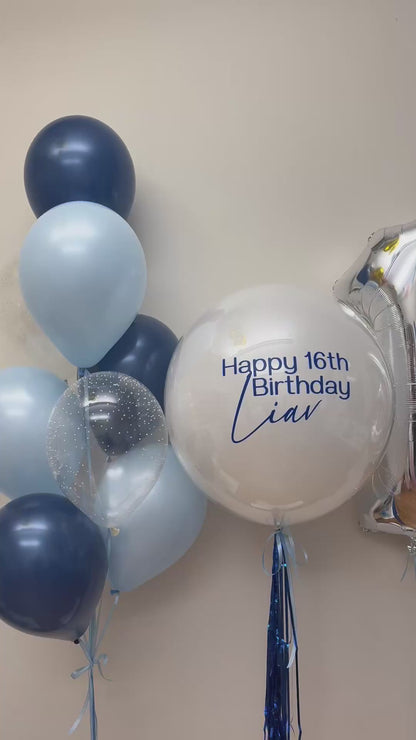 Ocean Blue Luxe – Birthday Set