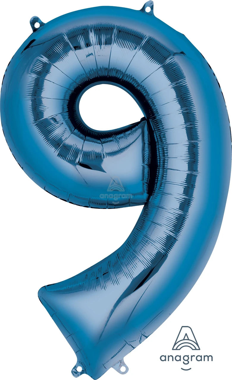 Number Balloons (0-9) - SELECT COLOR
