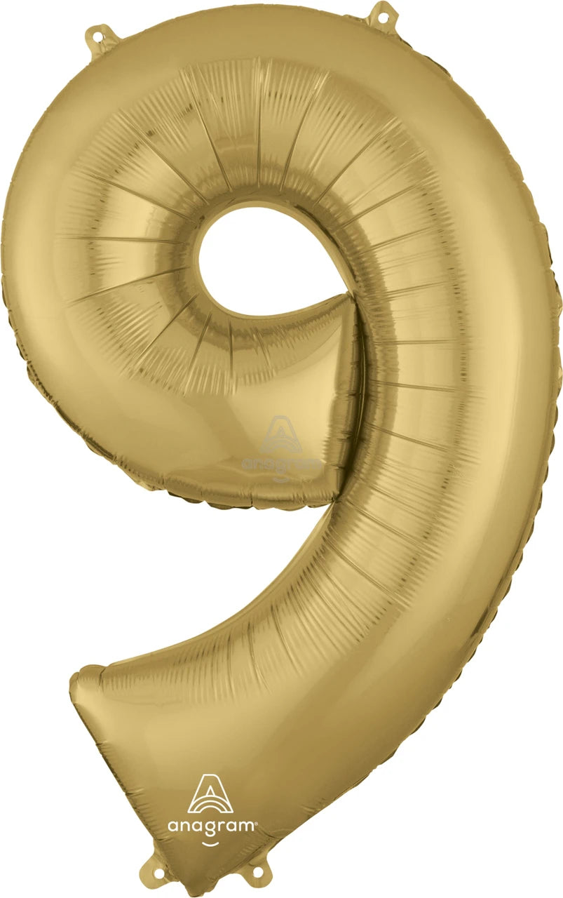 Number Balloons (0-9) - SELECT COLOR